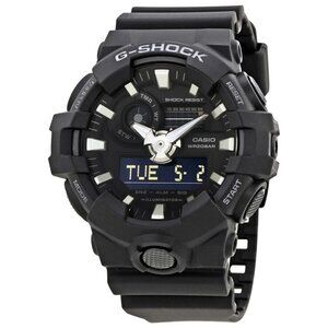 NWT Authentic Casio G-Shock Black Resin Men's Watch